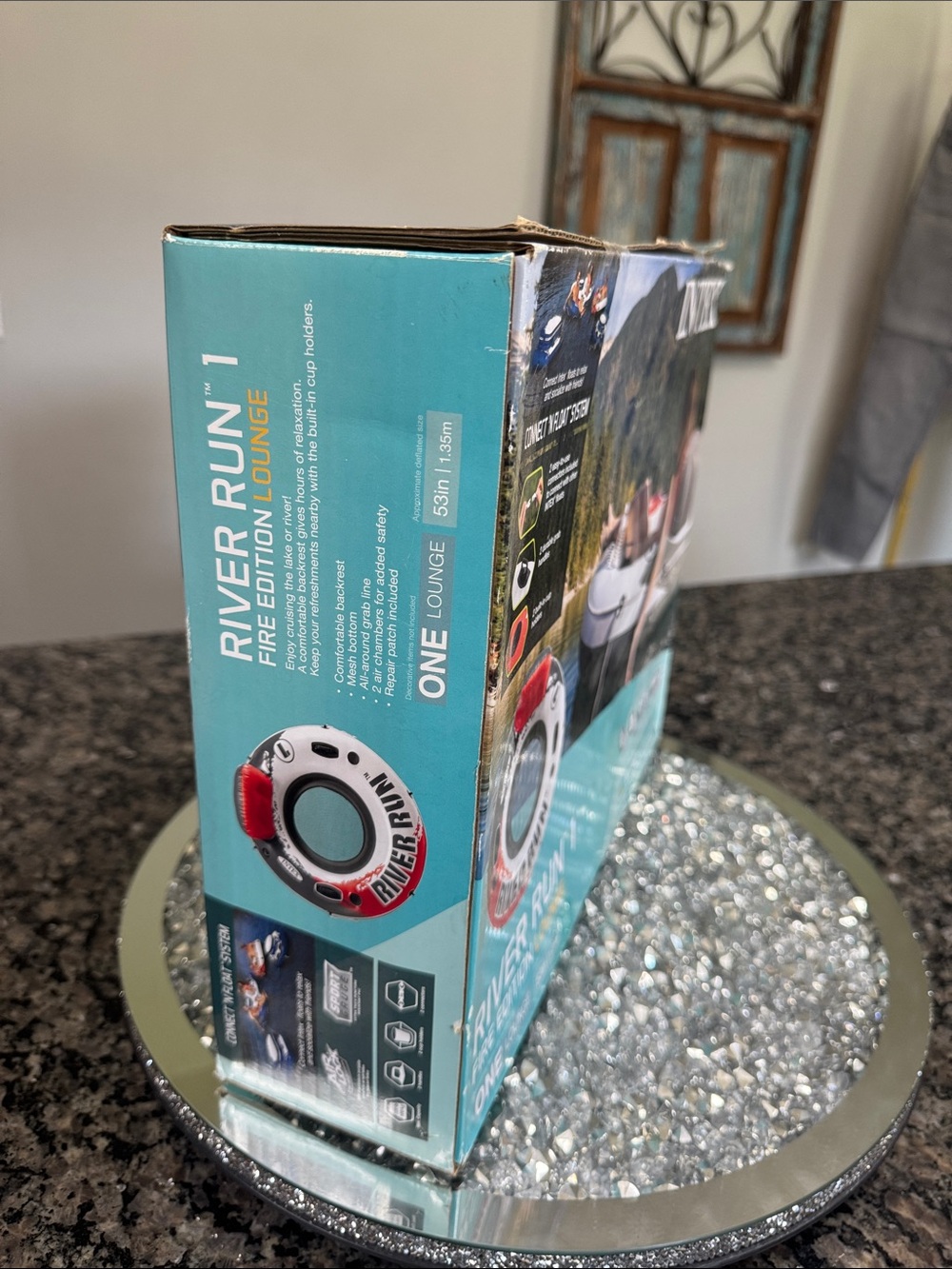 Intex River Run Swim Lounge – Red and White NEW - Picture 9 of 9